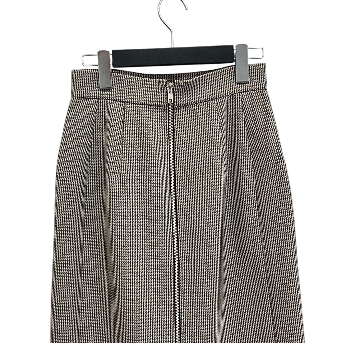 Check Zip Maxiスカート25A67408