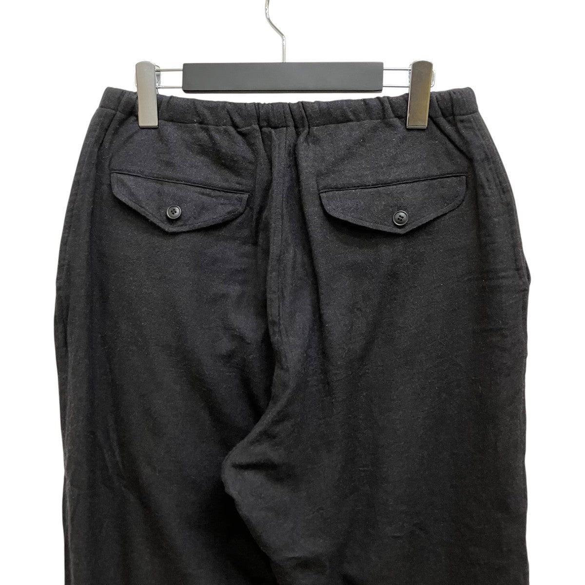 COMOLI 23AW ウールビエラ ドローストリングパンツ Y03-03015 古着・中古-4枚目のアイテム画像
