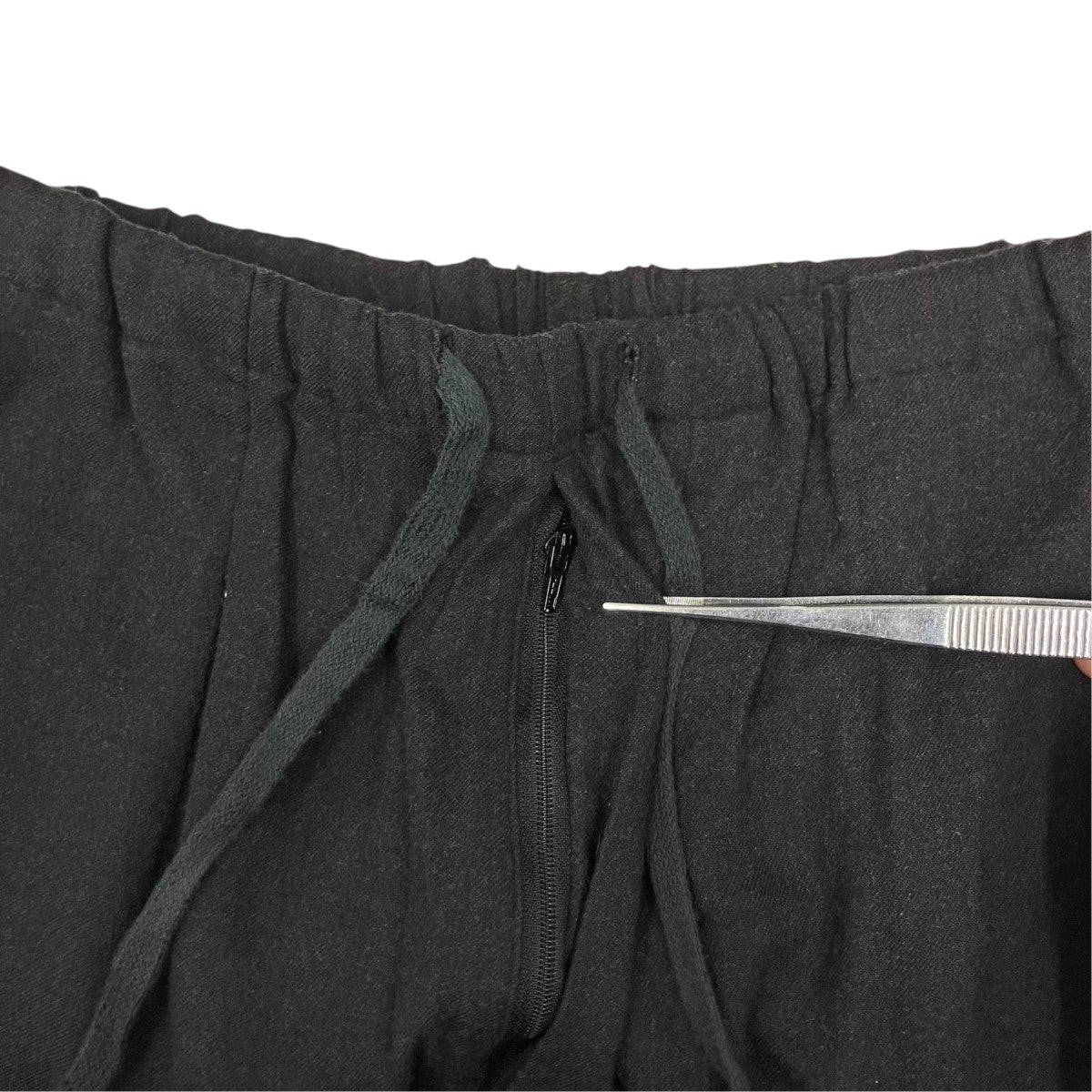 COMOLI 23AW ウールビエラ ドローストリングパンツ Y03-03015 古着・中古-6枚目のアイテム画像