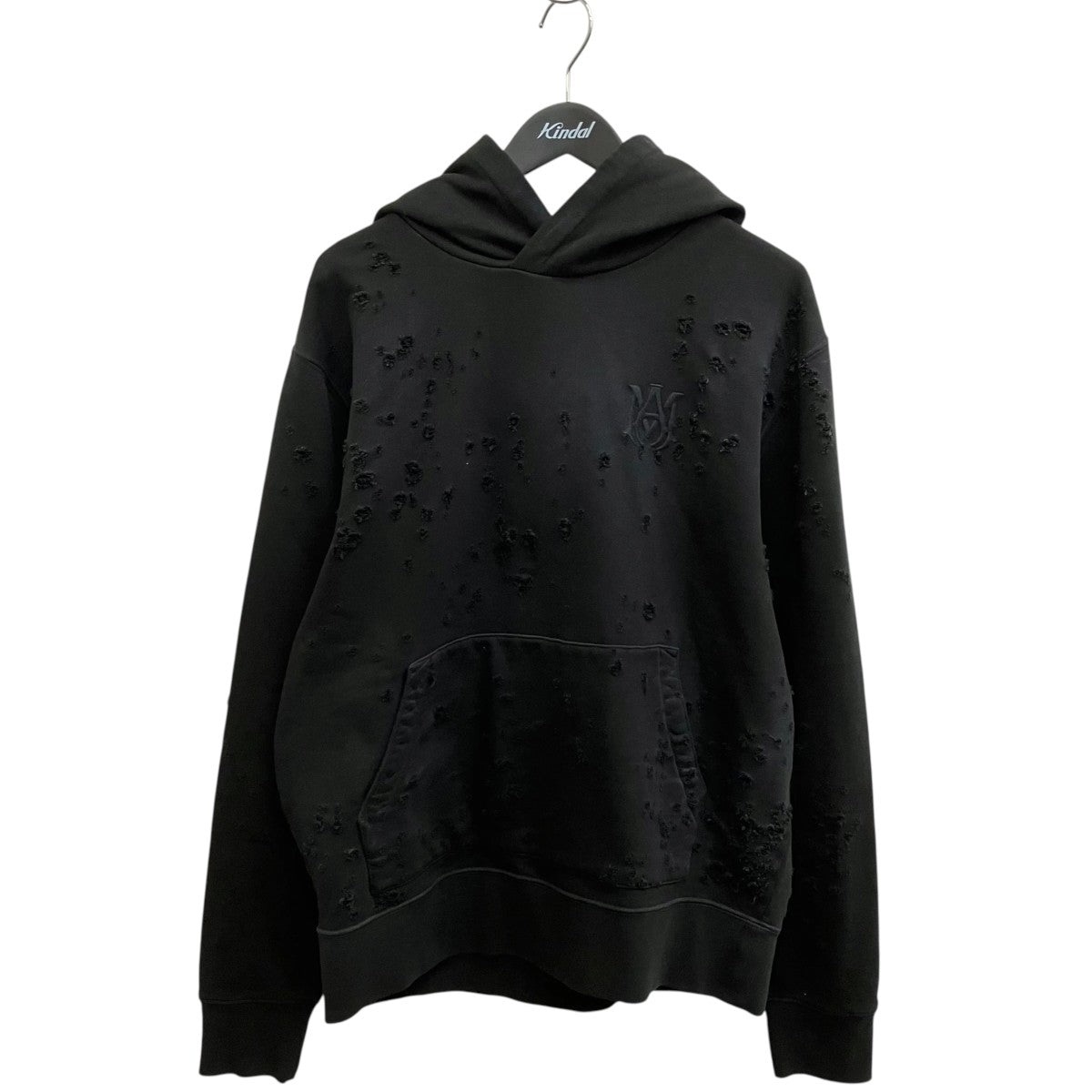AMIRI デストロイドプルオーバーパーカーSRAMJYHD1041SMRBC019 古着・中古-1枚目のアイテム画像