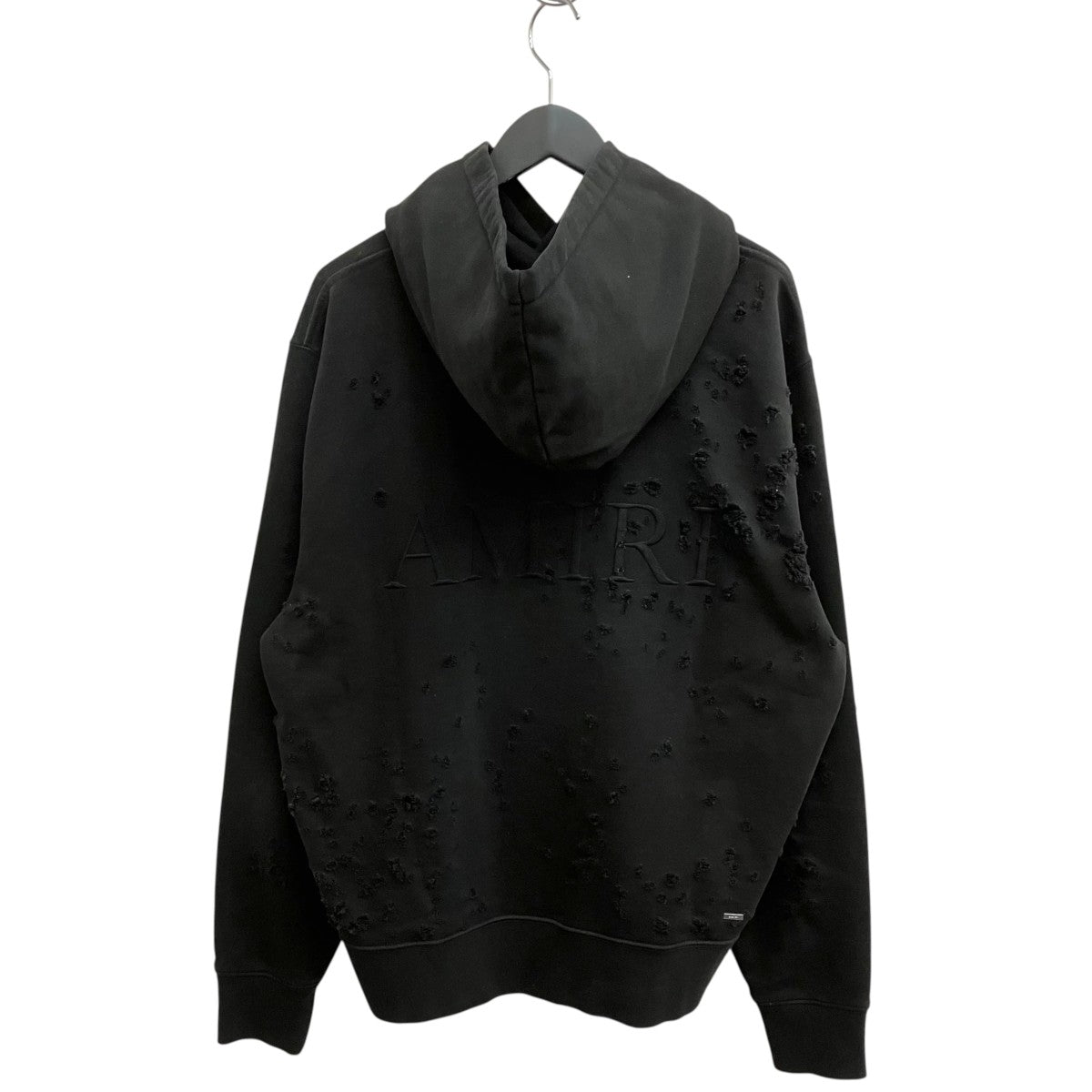 AMIRI デストロイドプルオーバーパーカーSRAMJYHD1041SMRBC019 古着・中古-2枚目のアイテム画像