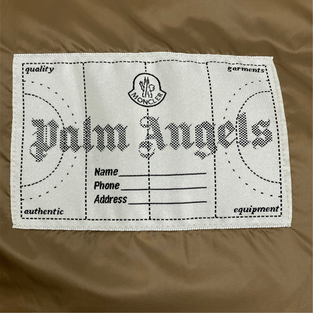 MONCLER×Palm Angels ダウンベストC-DIND-22-9675 古着・中古-7枚目のアイテム画像