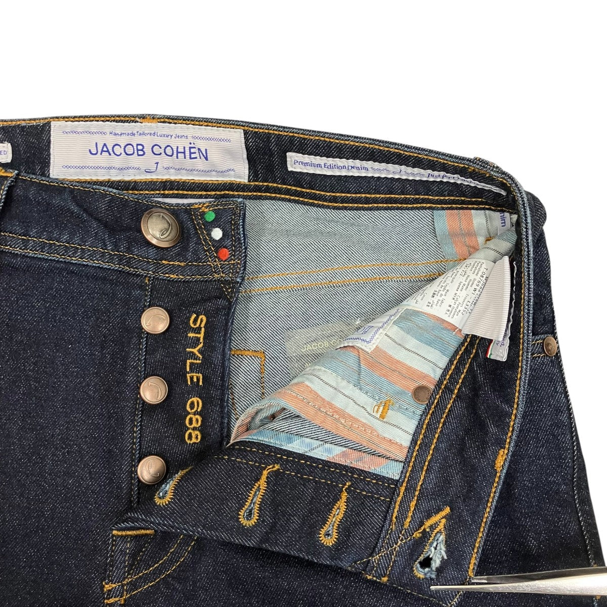 JACOB COHEN デニムパンツJ688 COMF 古着・中古-6枚目のアイテム画像