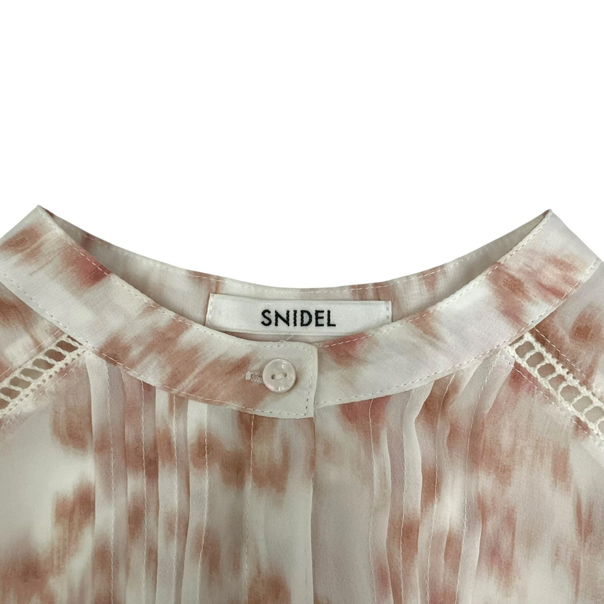 25SS Sustainable ヘアラインフラワープリントワンピース SWFO254011