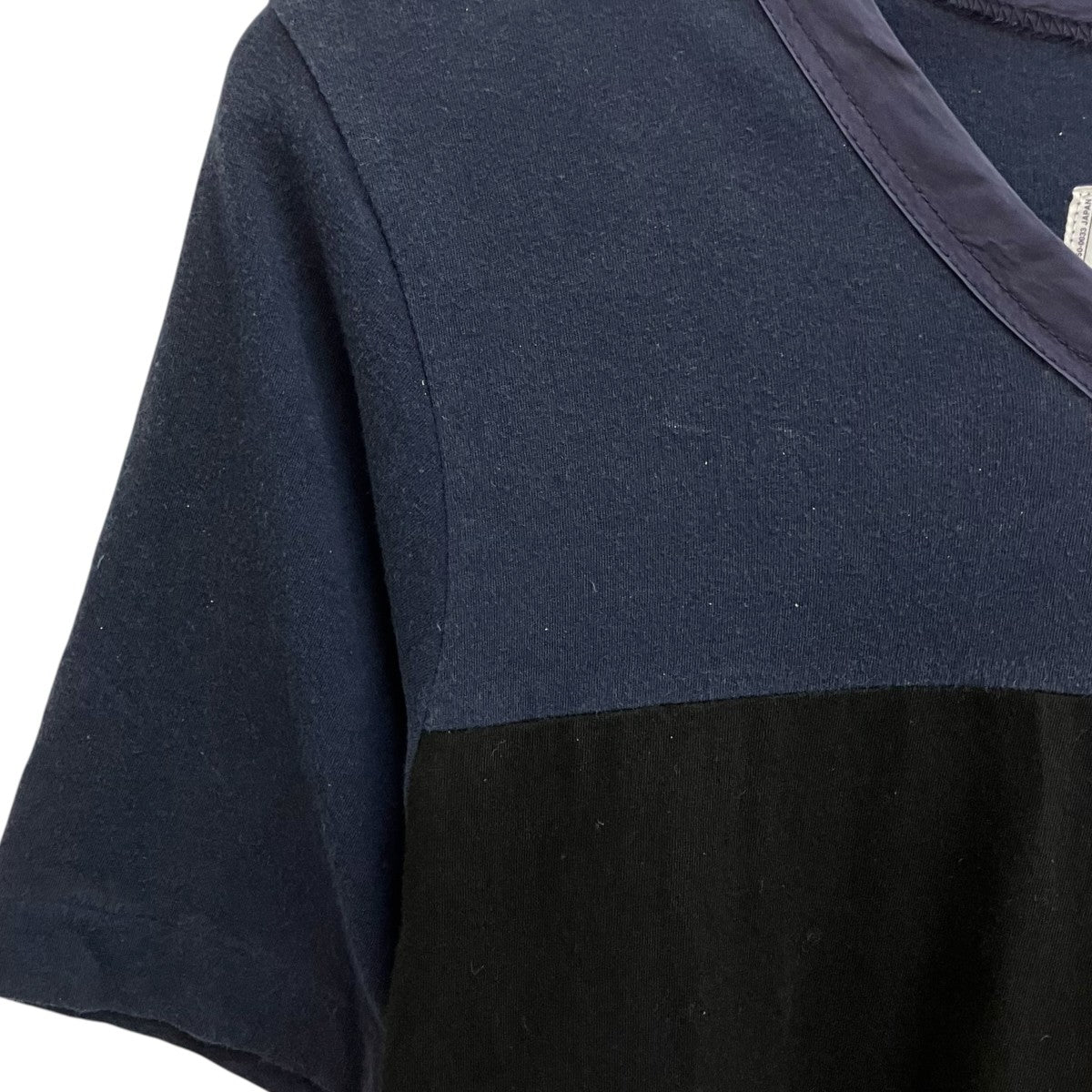 sacai(サカイ) 半袖カットソー13-00529M 13-00529M ネイビー×ブラック