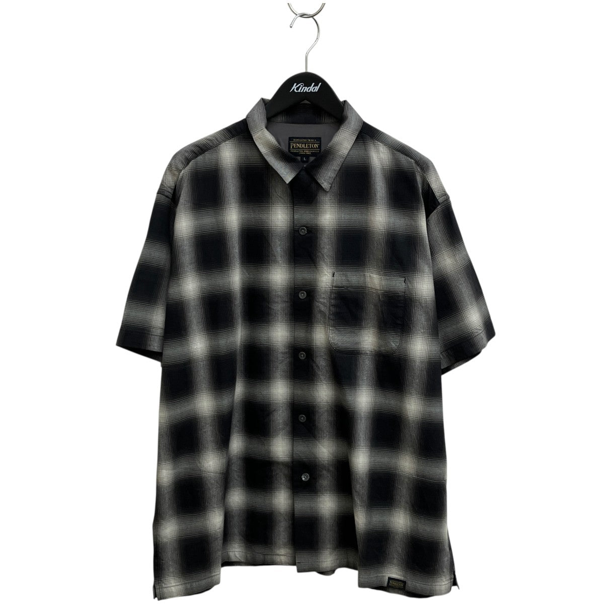 別注 arknets Cotton shaggy Open Collar Shirt半袖シャツ632904