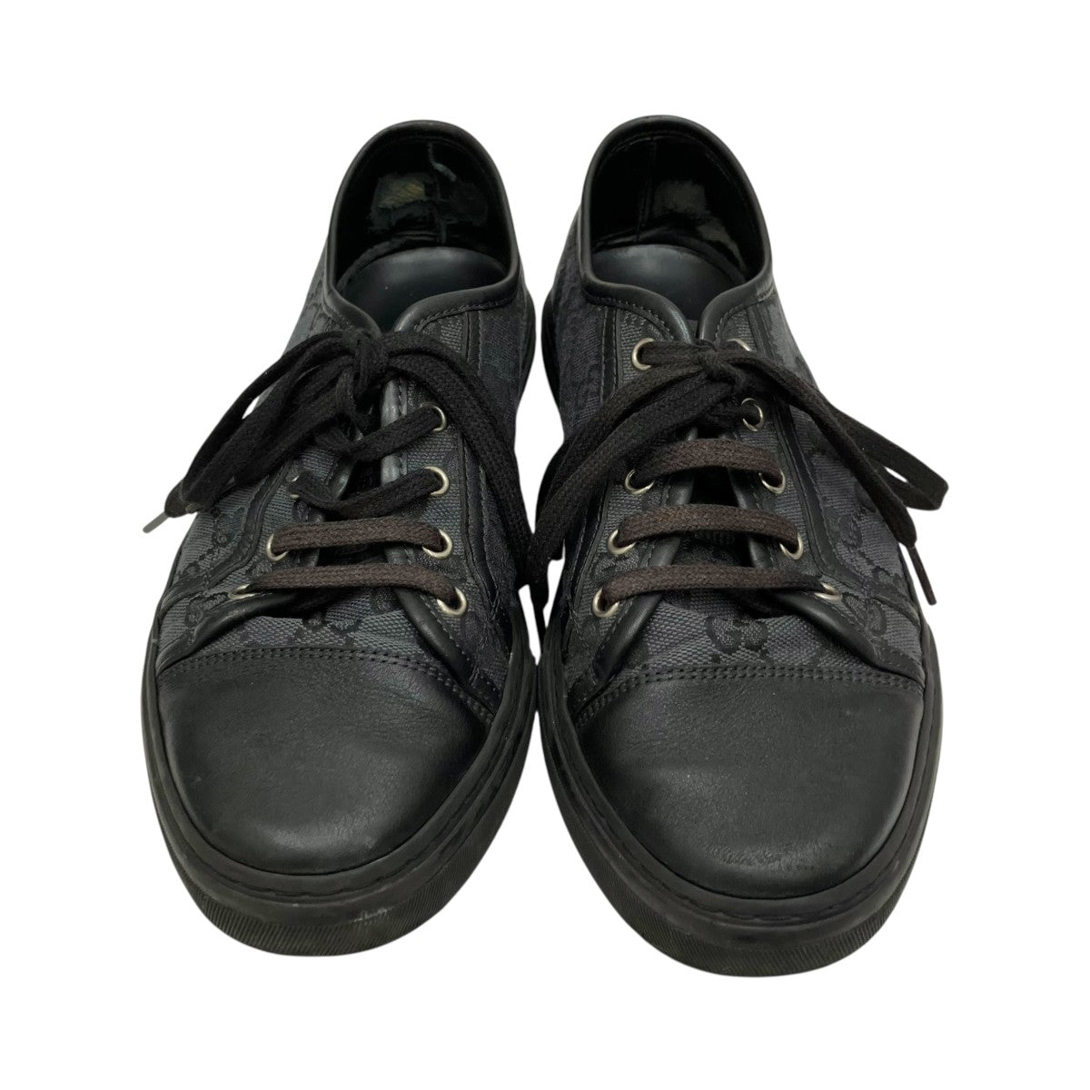 GUCCI Canvas Low ’Greyスニーカー426189 古着・中古-2枚目のアイテム画像