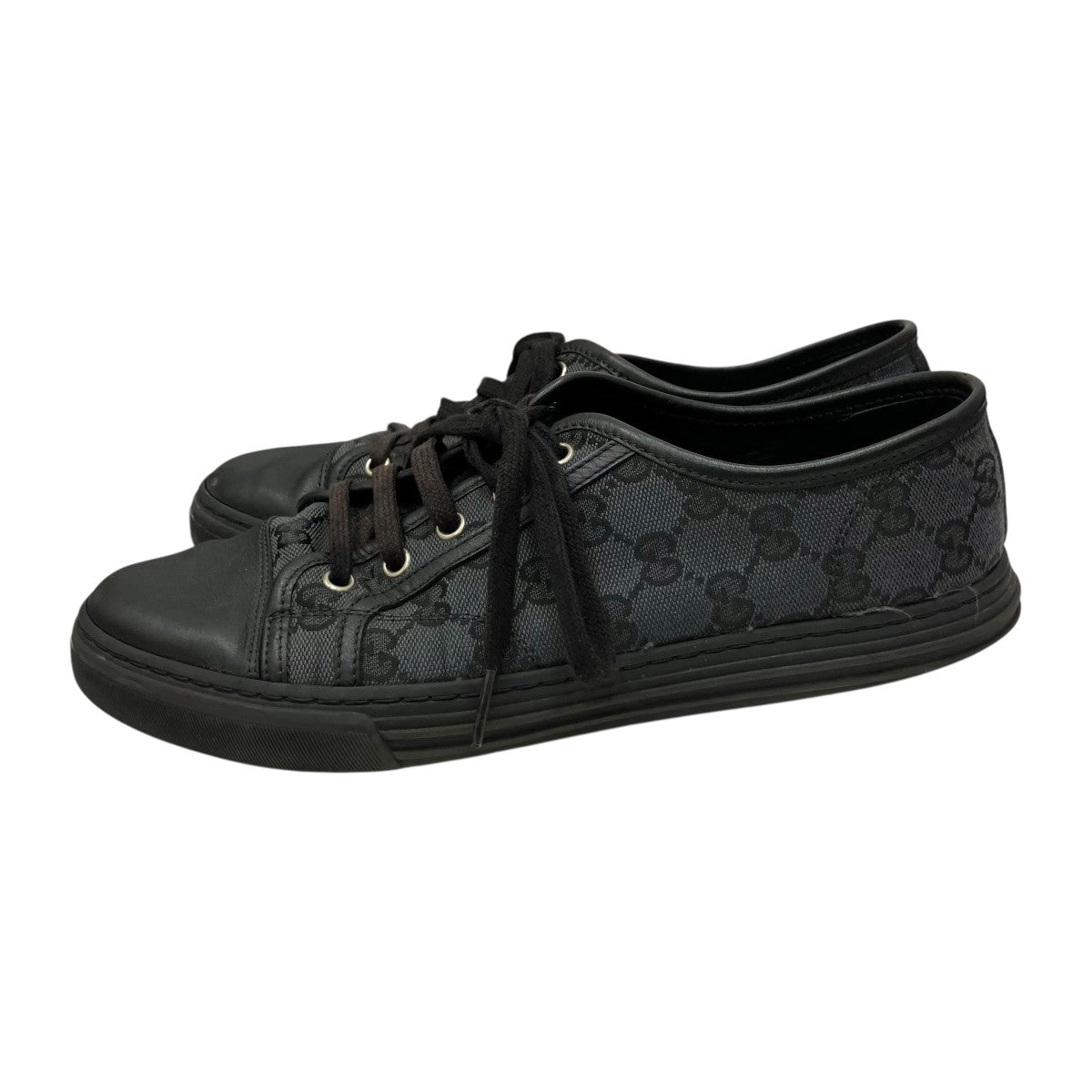 GUCCI Canvas Low ’Greyスニーカー426189 古着・中古-3枚目のアイテム画像