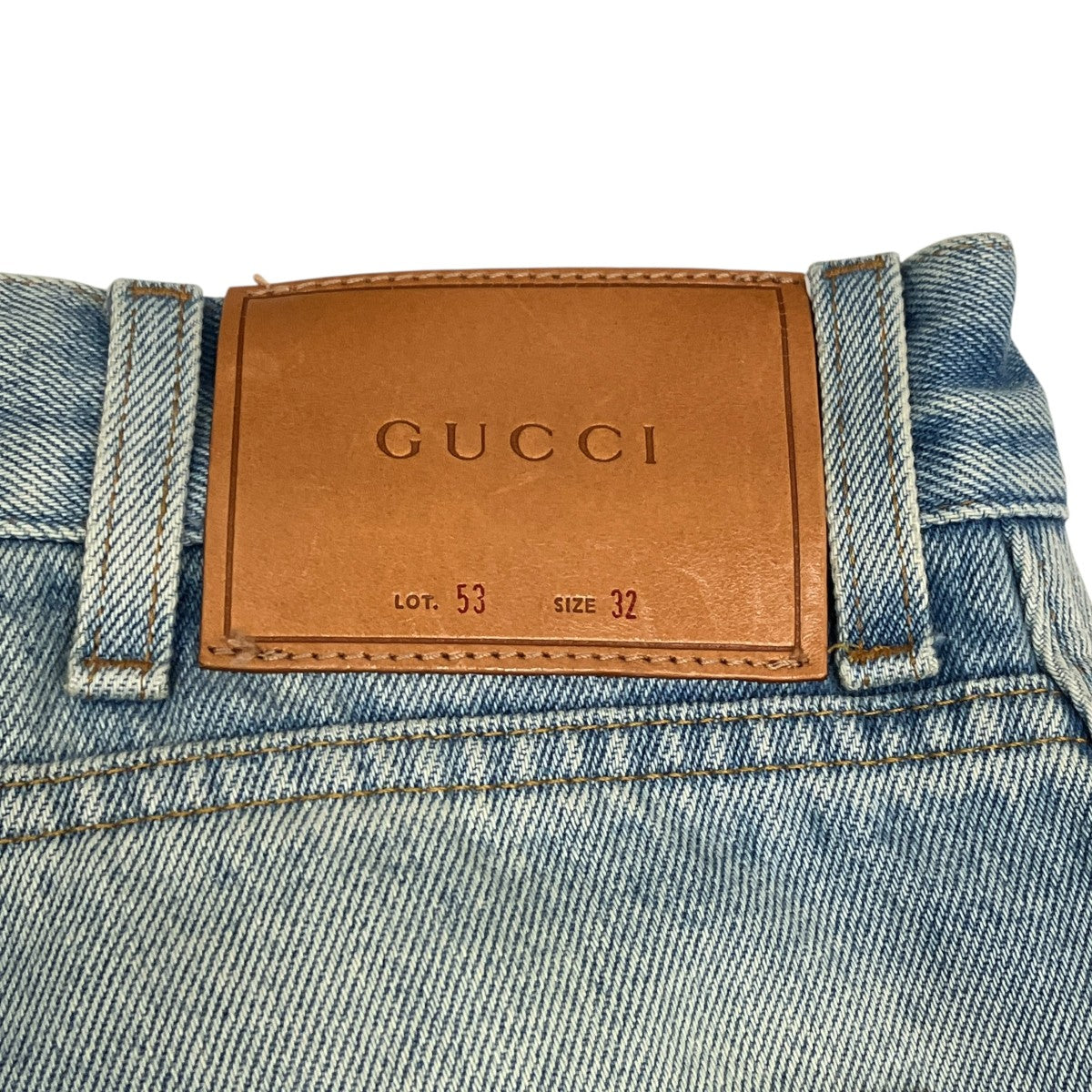 GUCCI(グッチ) デニムパンツ430368 XR606 430368 XR606 インディゴ