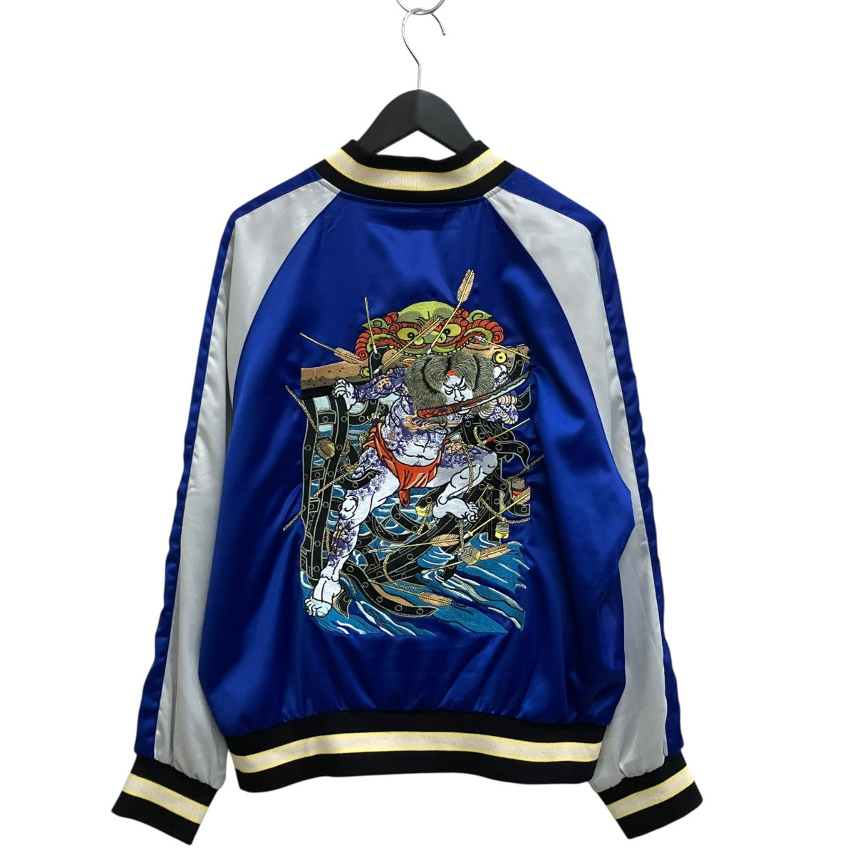 KARAKU 浮世絵刺?スカジャン 古着・中古-2枚目のアイテム画像