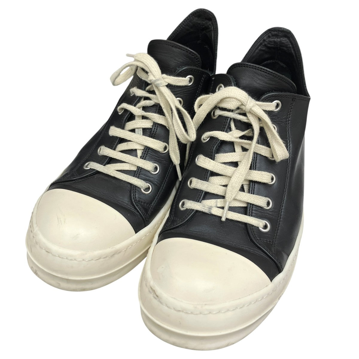 RICK OWENS ラモーンズスニーカー46829 古着・中古-1枚目のアイテム画像