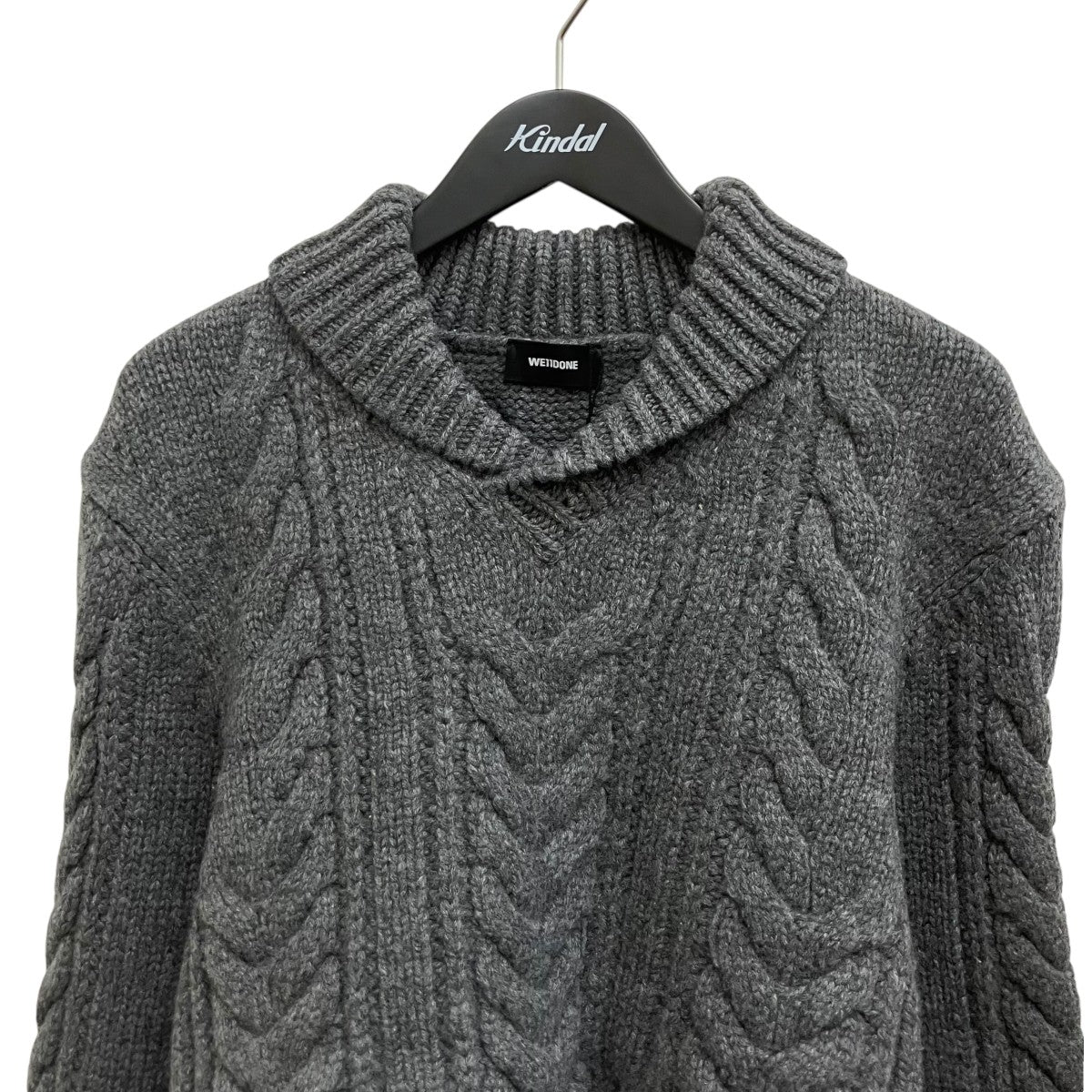 ニットWD-KT3-22-642-W-GY