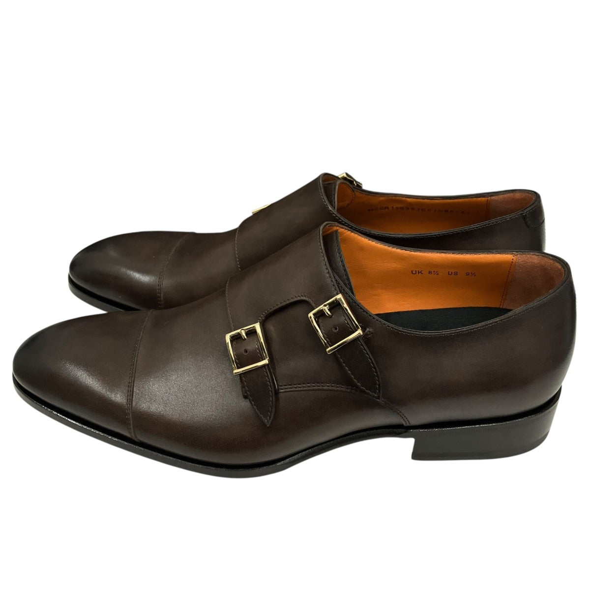 Santoni ダブルモンクストラップシューズビジネスシューズ15006JC6IOBRT53 古着・中古-3枚目のアイテム画像