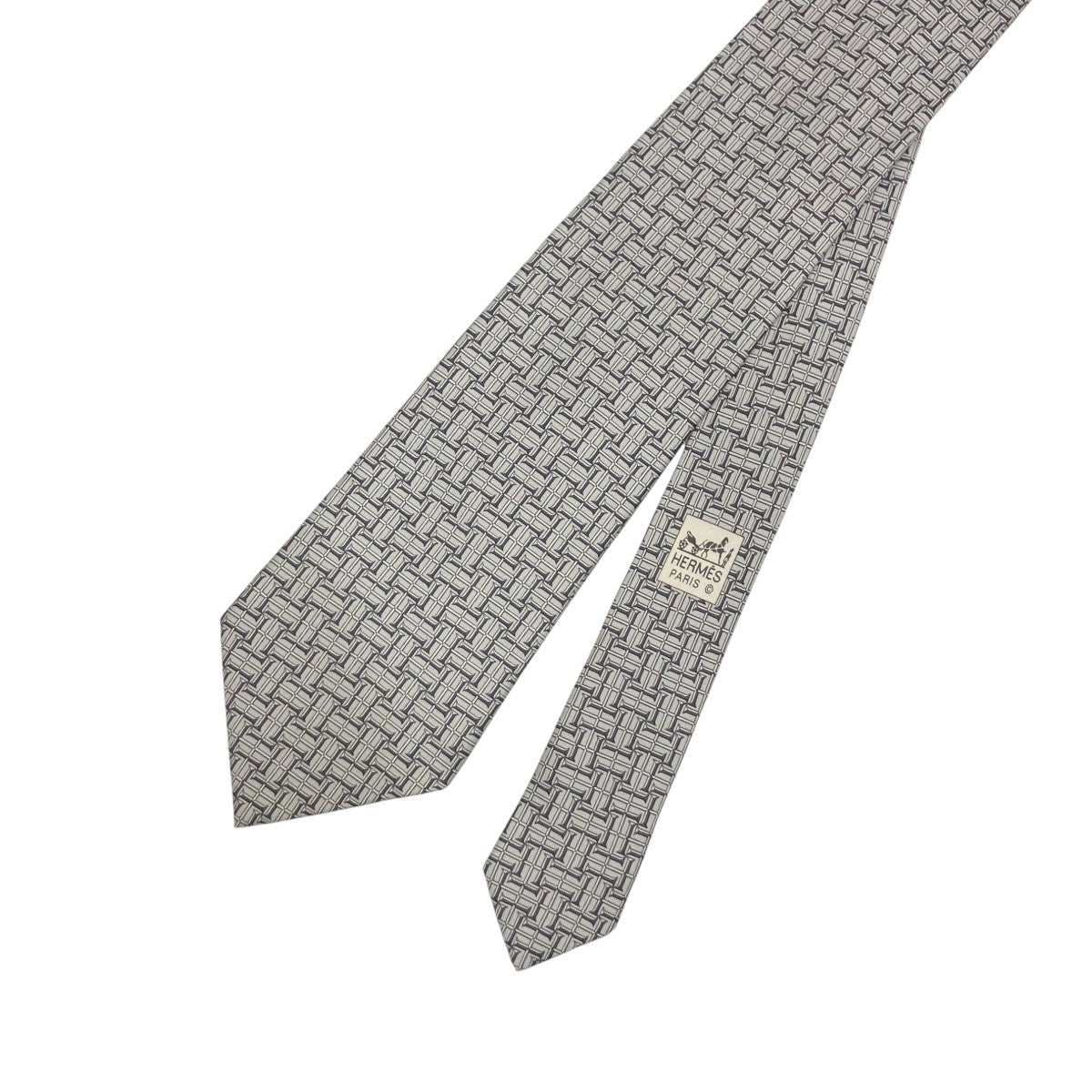 HERMES ネクタイ5249 SA 古着・中古-2枚目のアイテム画像