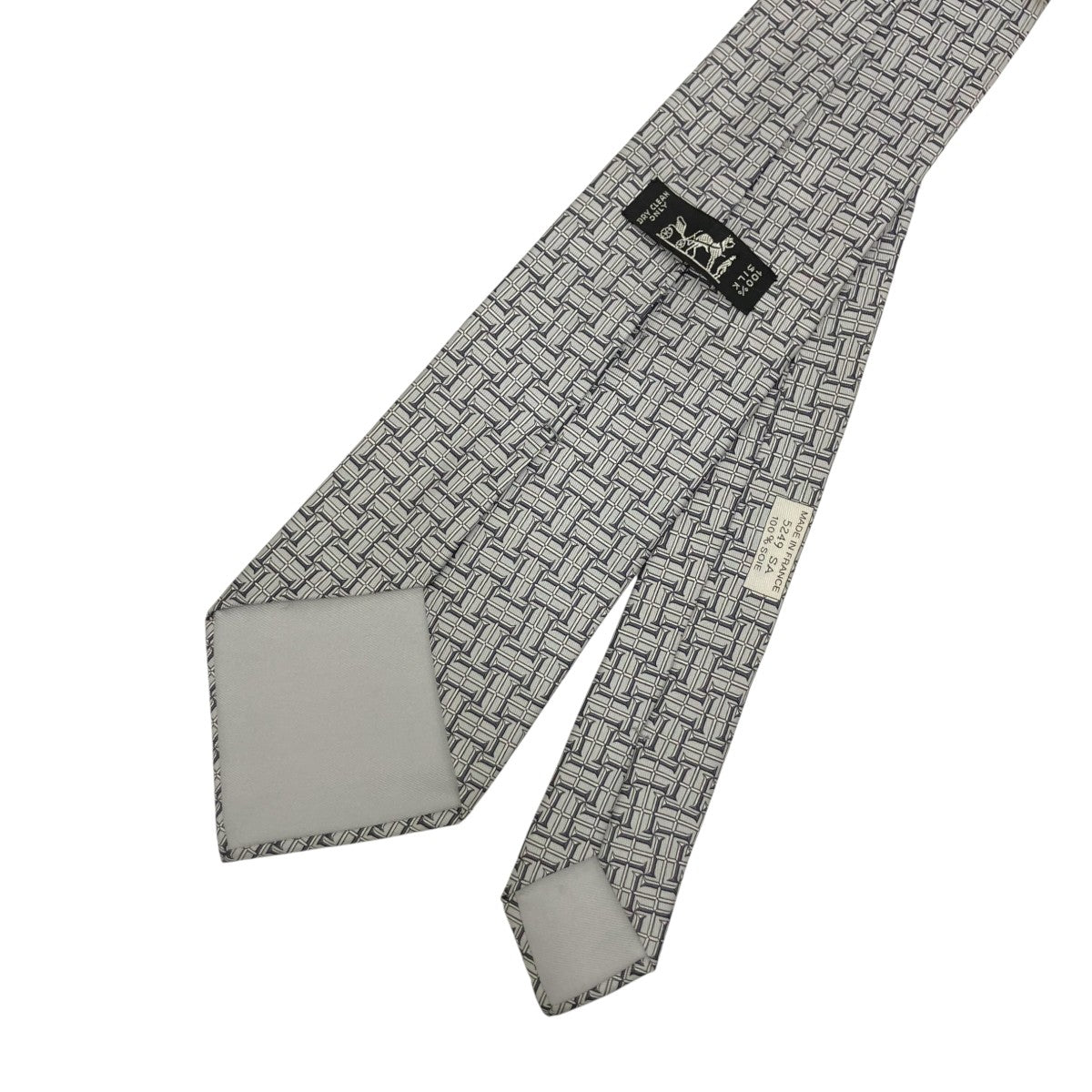 HERMES ネクタイ5249 SA 古着・中古-3枚目のアイテム画像