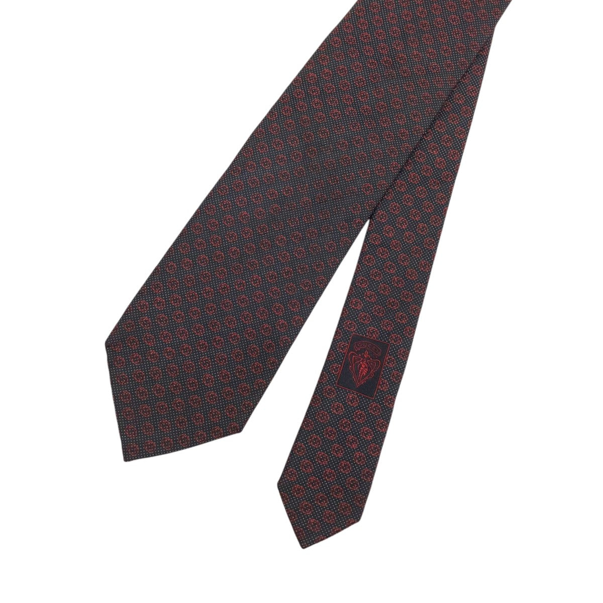 GUCCI シルクジャガードネクタイ 古着・中古-2枚目のアイテム画像
