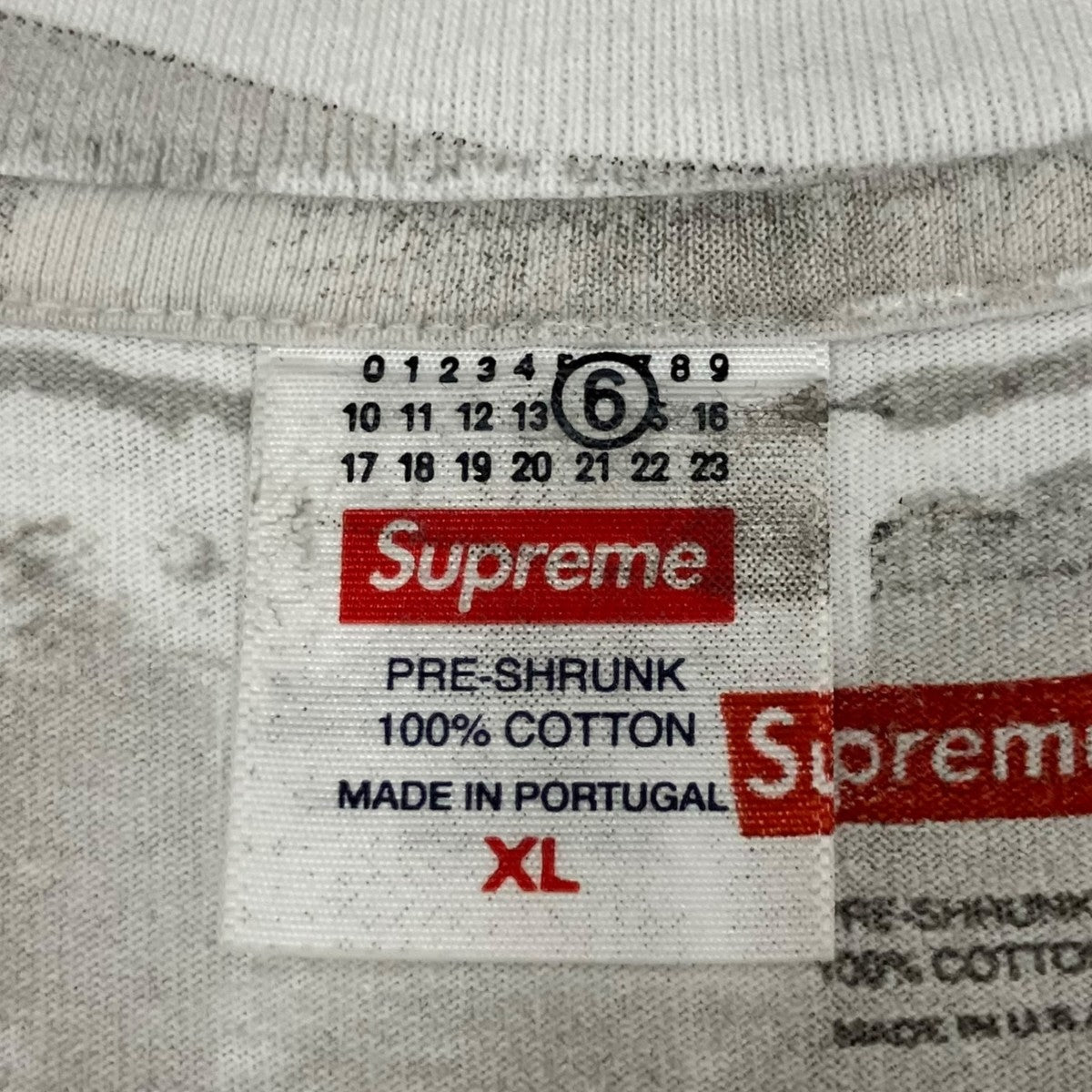 Supreme×MM6 Maison Margiela 24SSBox Logo Tee半袖Tシャツ 古着・中古-8枚目のアイテム画像