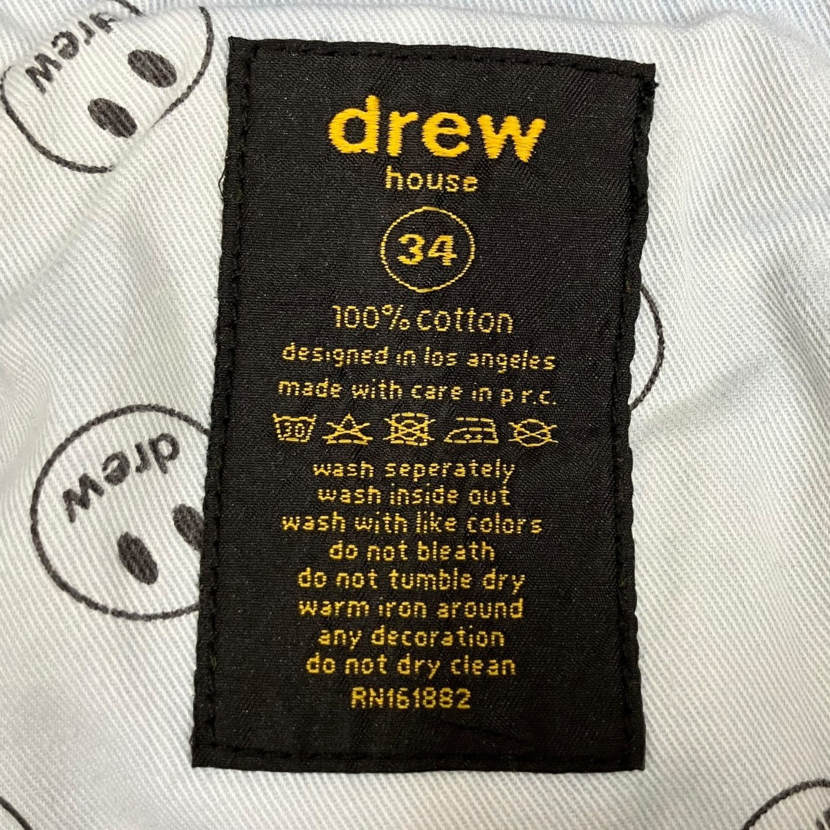Drew House デニムパンツ 古着・中古-7枚目のアイテム画像