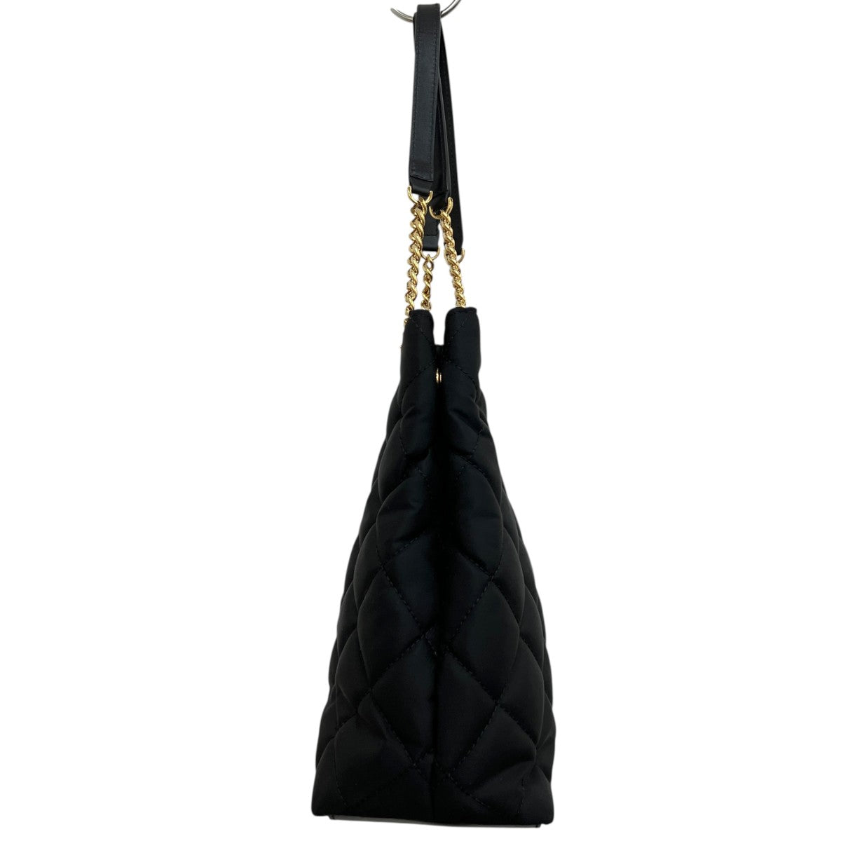 VERSACE キルティングナイロントートバッグ 1021386／1A15749 古着・中古-3枚目のアイテム画像