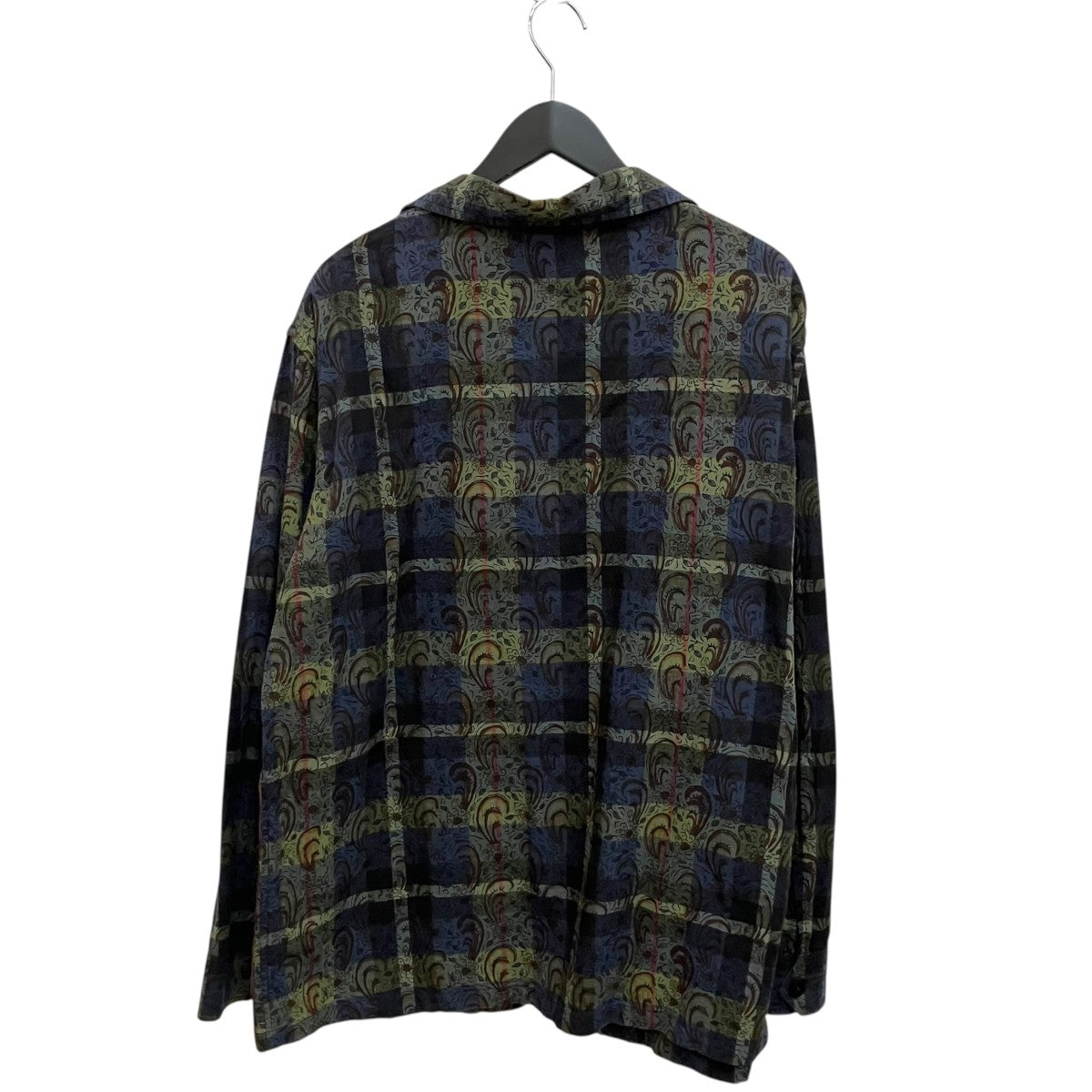 south2 west8 Pen Jacket Batik Over PrintテーラードジャケットIN867 古着・中古-2枚目のアイテム画像