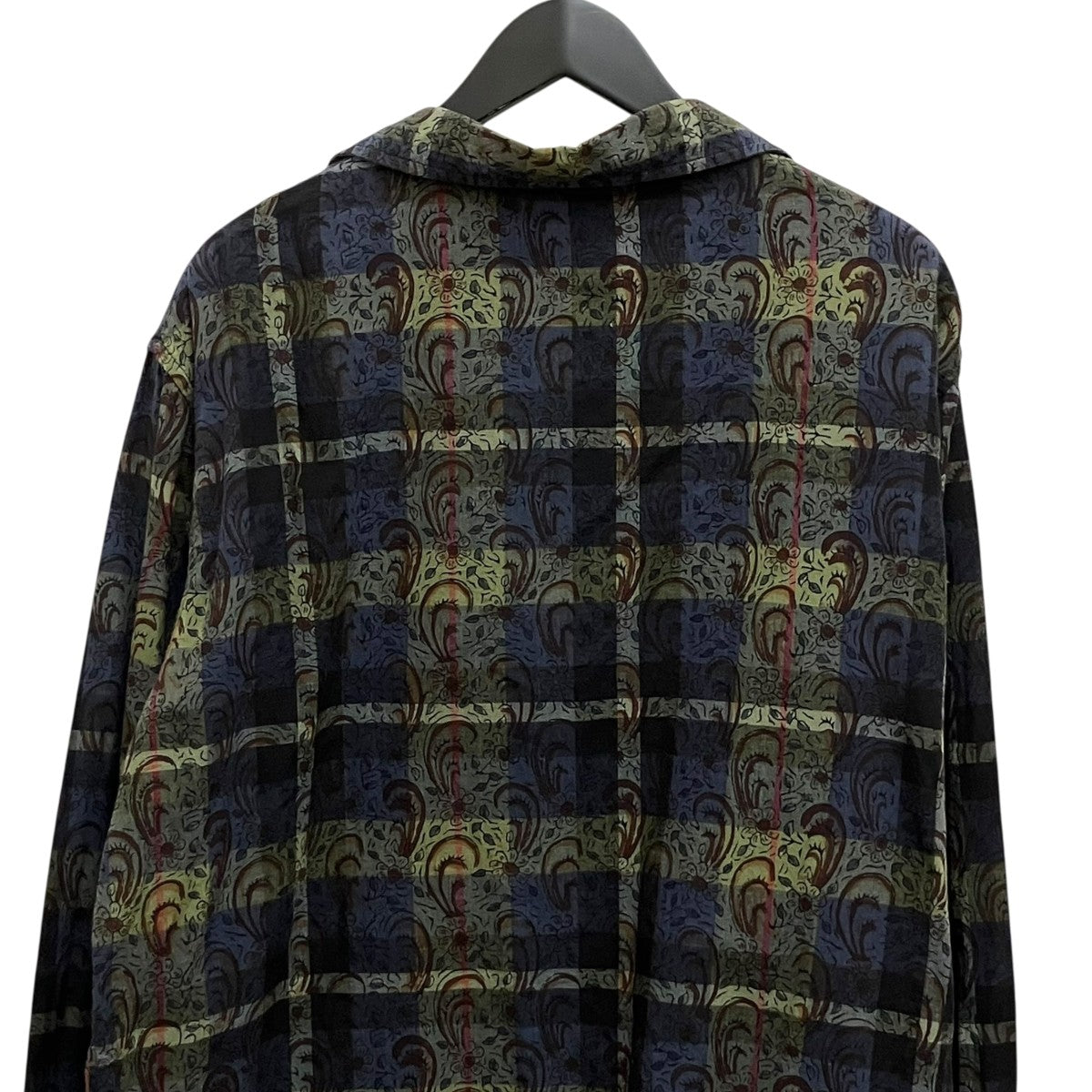 south2 west8 Pen Jacket Batik Over PrintテーラードジャケットIN867 古着・中古-4枚目のアイテム画像