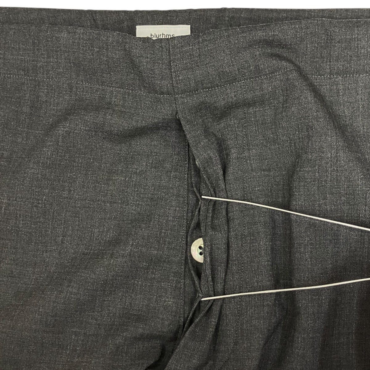 blurhms 19AWTropical Wool Side String SlacksスラックスBHS-19AW002 古着・中古-6枚目のアイテム画像