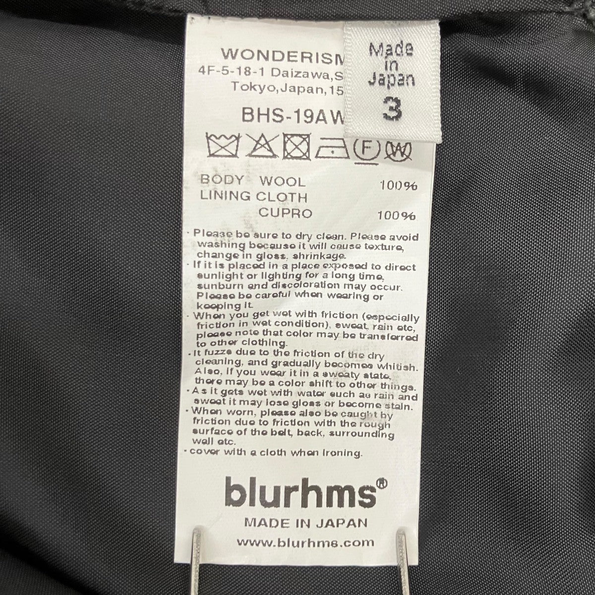 blurhms 19AWTropical Wool Side String SlacksスラックスBHS-19AW002 古着・中古-7枚目のアイテム画像