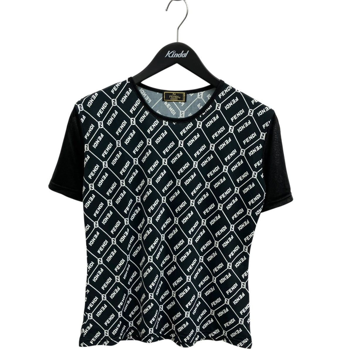 FENDI ズッカ柄半袖Tシャツ 古着・中古-1枚目のアイテム画像