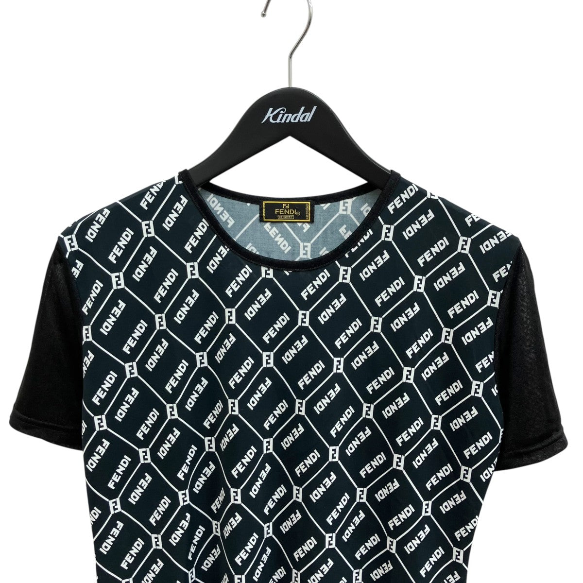 FENDI ズッカ柄半袖Tシャツ 古着・中古-3枚目のアイテム画像