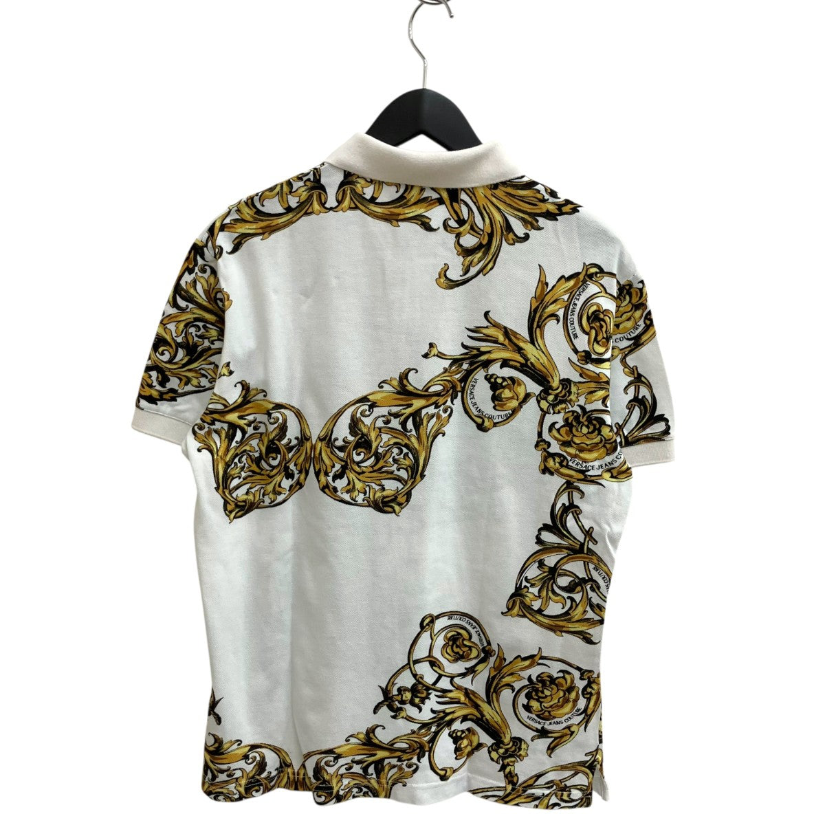 VERSACE JEANS COUTURE 半袖ポロシャツ72GAG6S0 古着・中古-2枚目のアイテム画像