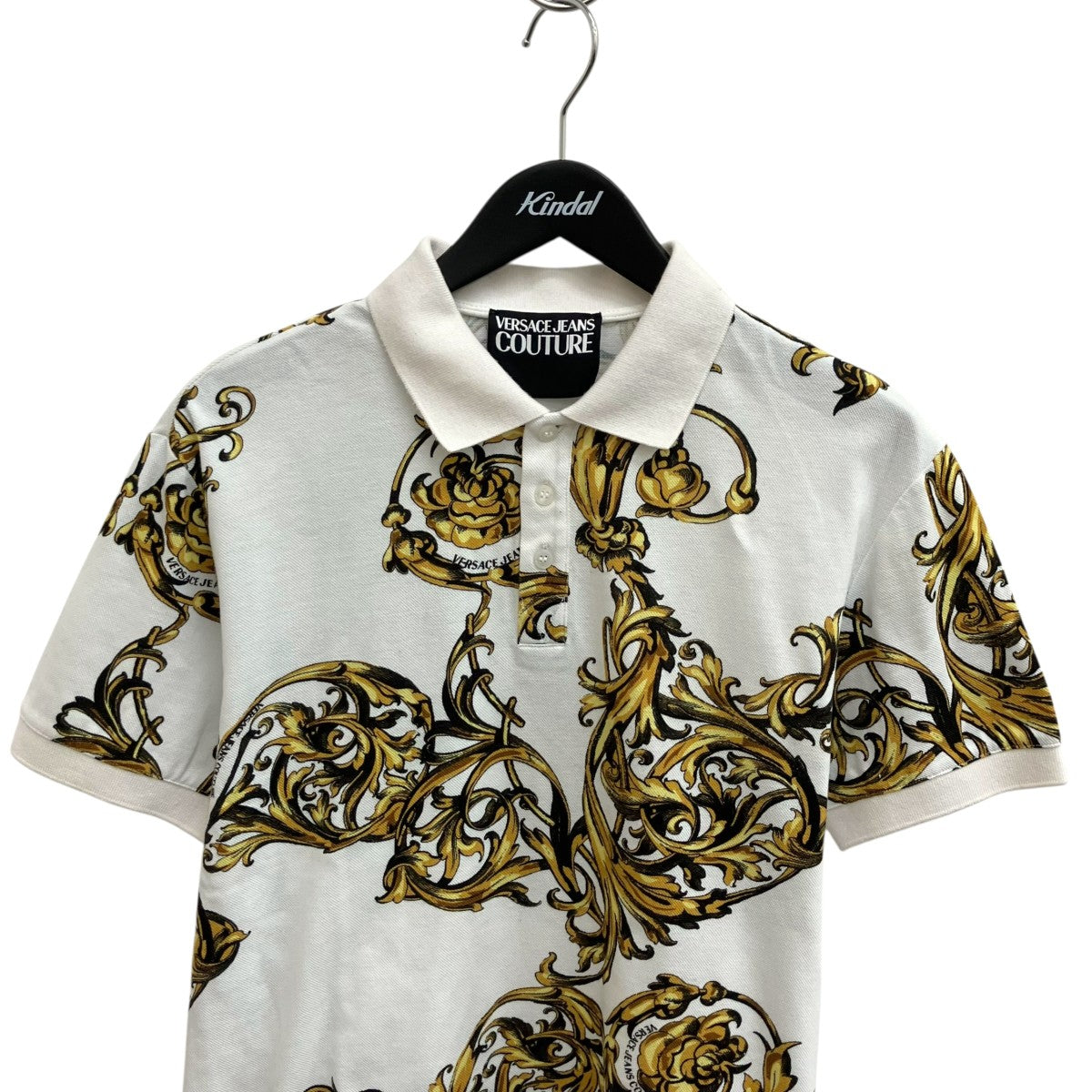 VERSACE JEANS COUTURE 半袖ポロシャツ72GAG6S0 古着・中古-3枚目のアイテム画像