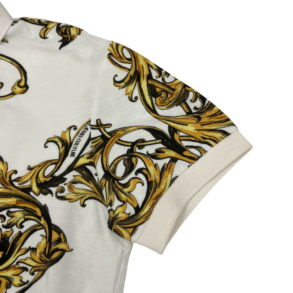 VERSACE JEANS COUTURE 半袖ポロシャツ72GAG6S0 古着・中古-4枚目のアイテム画像