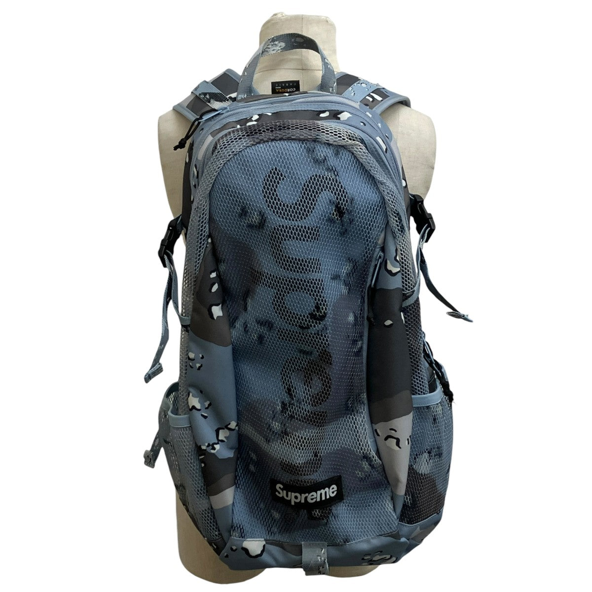 Supreme Backpack Blue Chocolate Chipバックパック 古着・中古-2枚目のアイテム画像