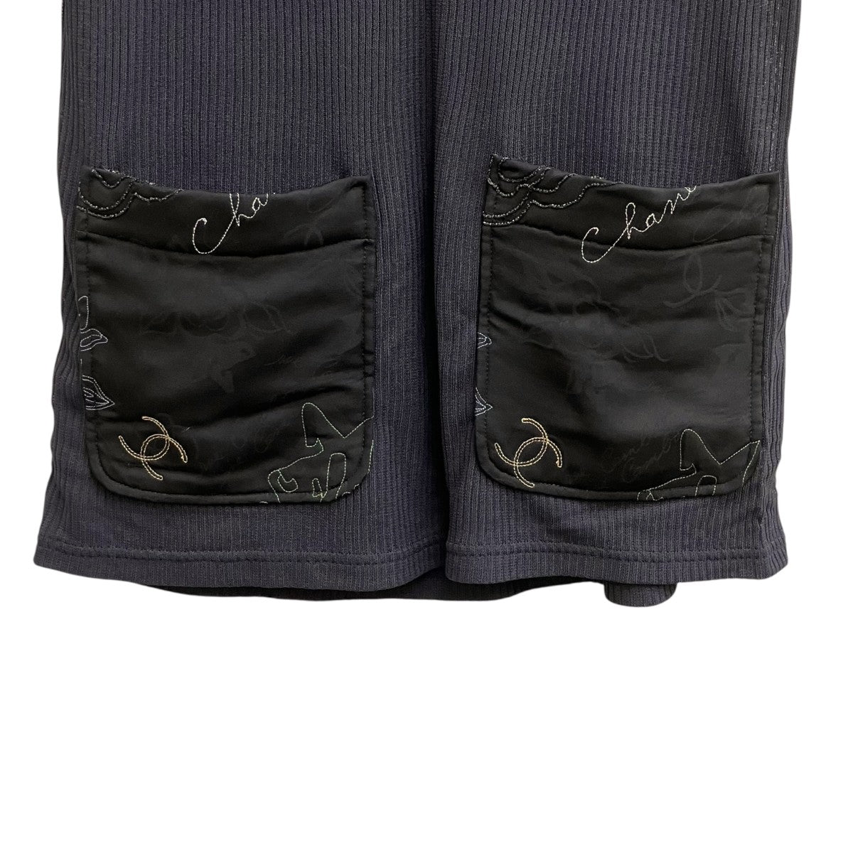 CHANEL ノースリーブカットソーP53358V34353 古着・中古-4枚目のアイテム画像