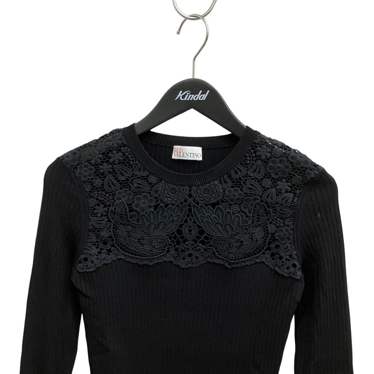 RED VALENTINO リブニットセーターLR3KC0G62JL 古着・中古-3枚目のアイテム画像
