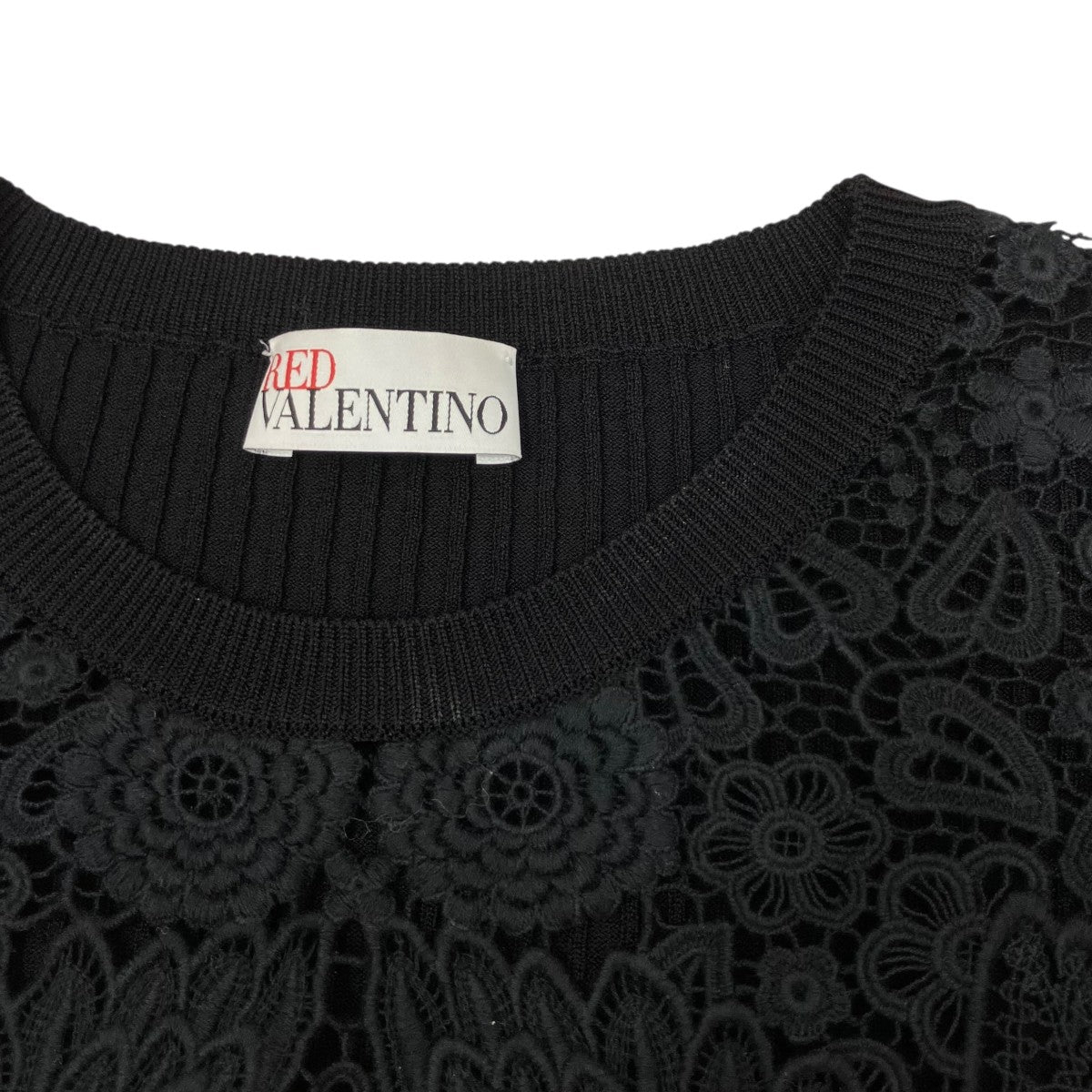 RED VALENTINO リブニットセーターLR3KC0G62JL 古着・中古-4枚目のアイテム画像