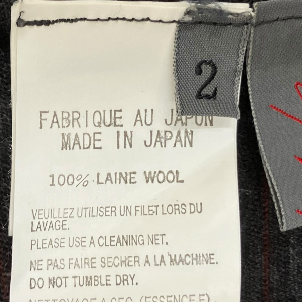 yohji yamamoto+Noir ポロシャツNE-T18-171 古着・中古-6枚目のアイテム画像
