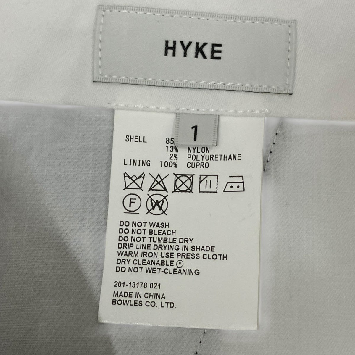 HYKE ショートパンツ201-13178 古着・中古-7枚目のアイテム画像
