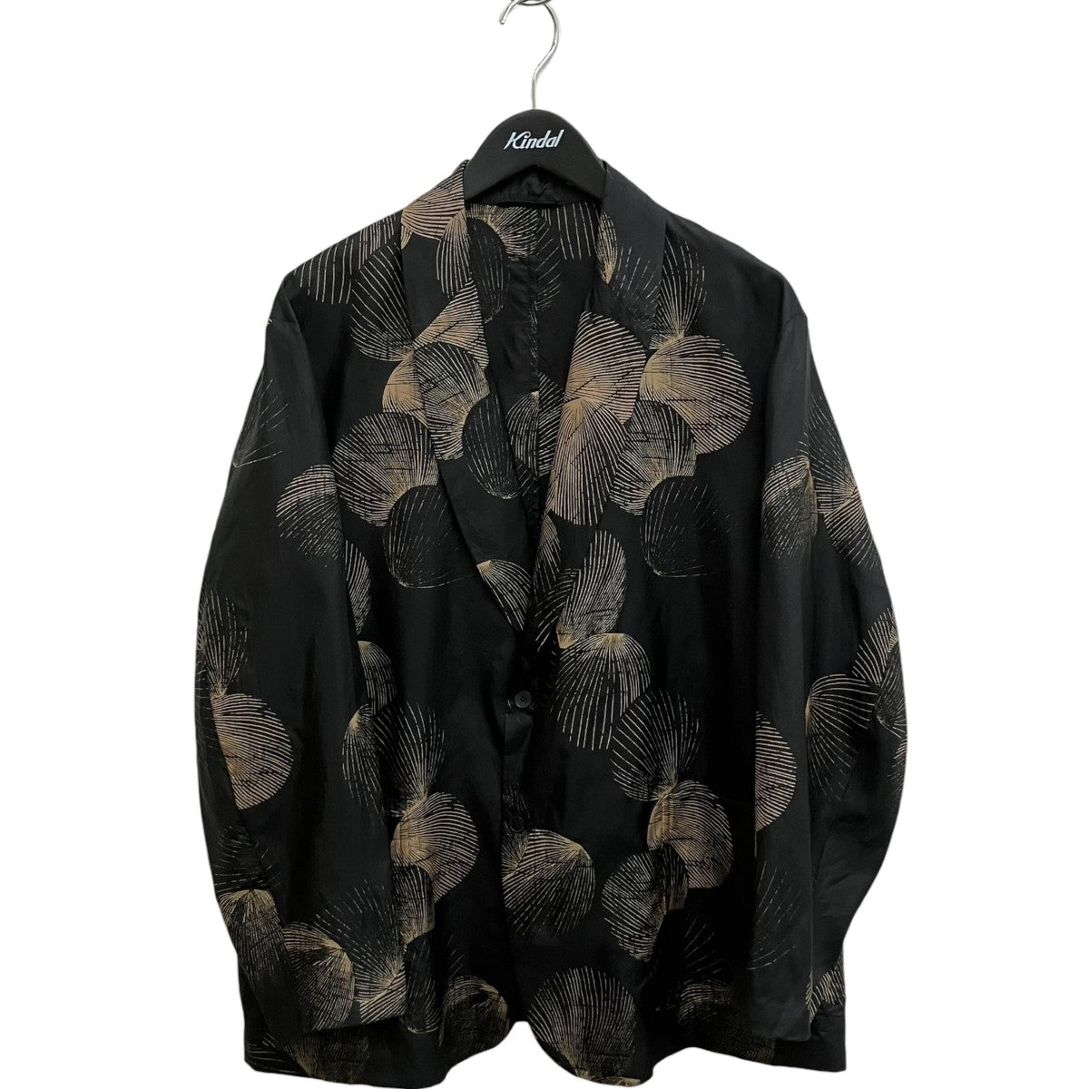 COMOLI 25SSSILK SHELL SHAWL COLLAR JACKET長袖シャツB01-L1004 古着・中古-1枚目のアイテム画像