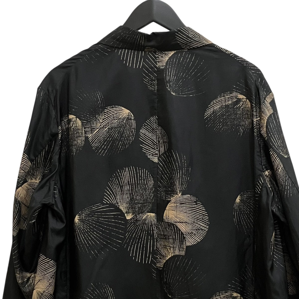 COMOLI 25SSSILK SHELL SHAWL COLLAR JACKET長袖シャツB01-L1004 古着・中古-4枚目のアイテム画像