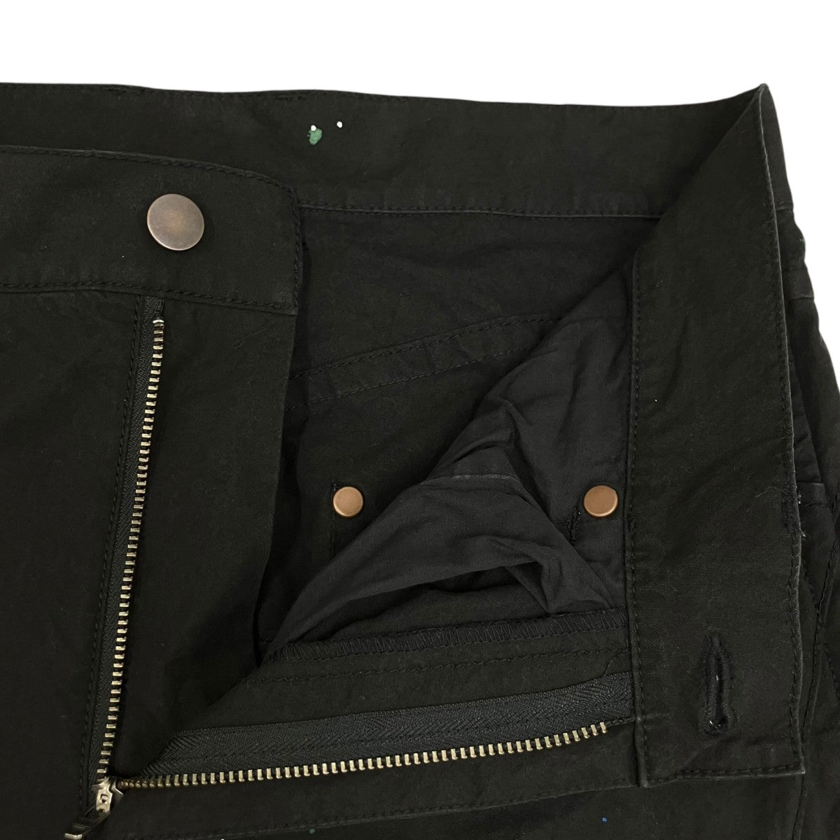 NUMBER (N)INE CHAIN STITCH LOGO SLIM TAPERED PAINTER PANTSパンツ 古着・中古-6枚目のアイテム画像