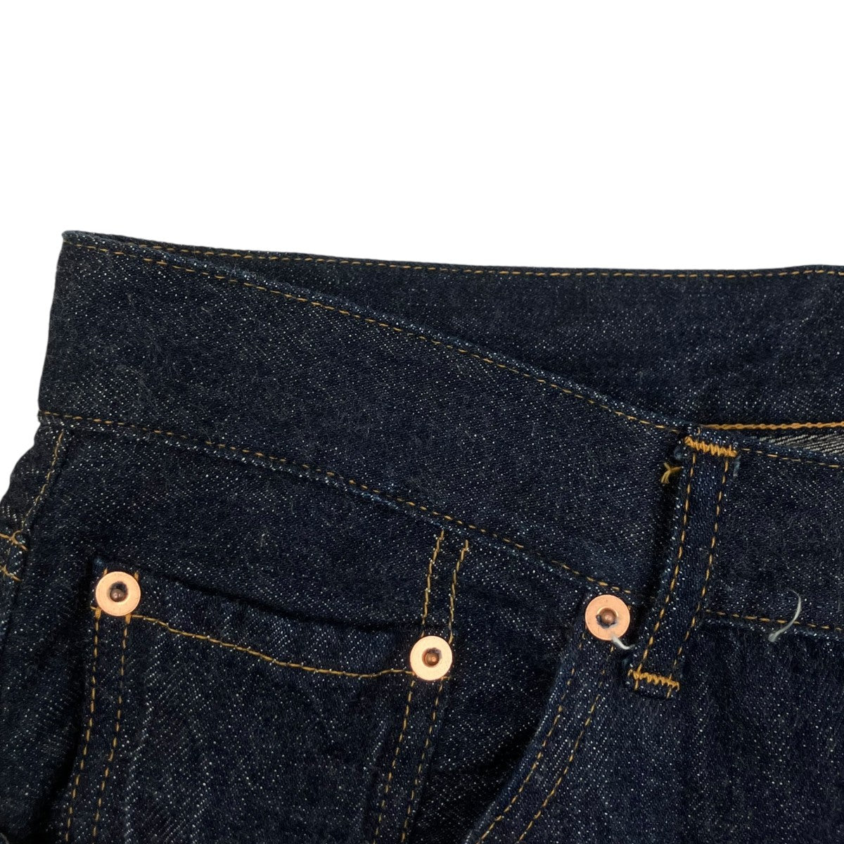 COMOLI 22AWデニムパンツW03-03003 古着・中古-8枚目のアイテム画像