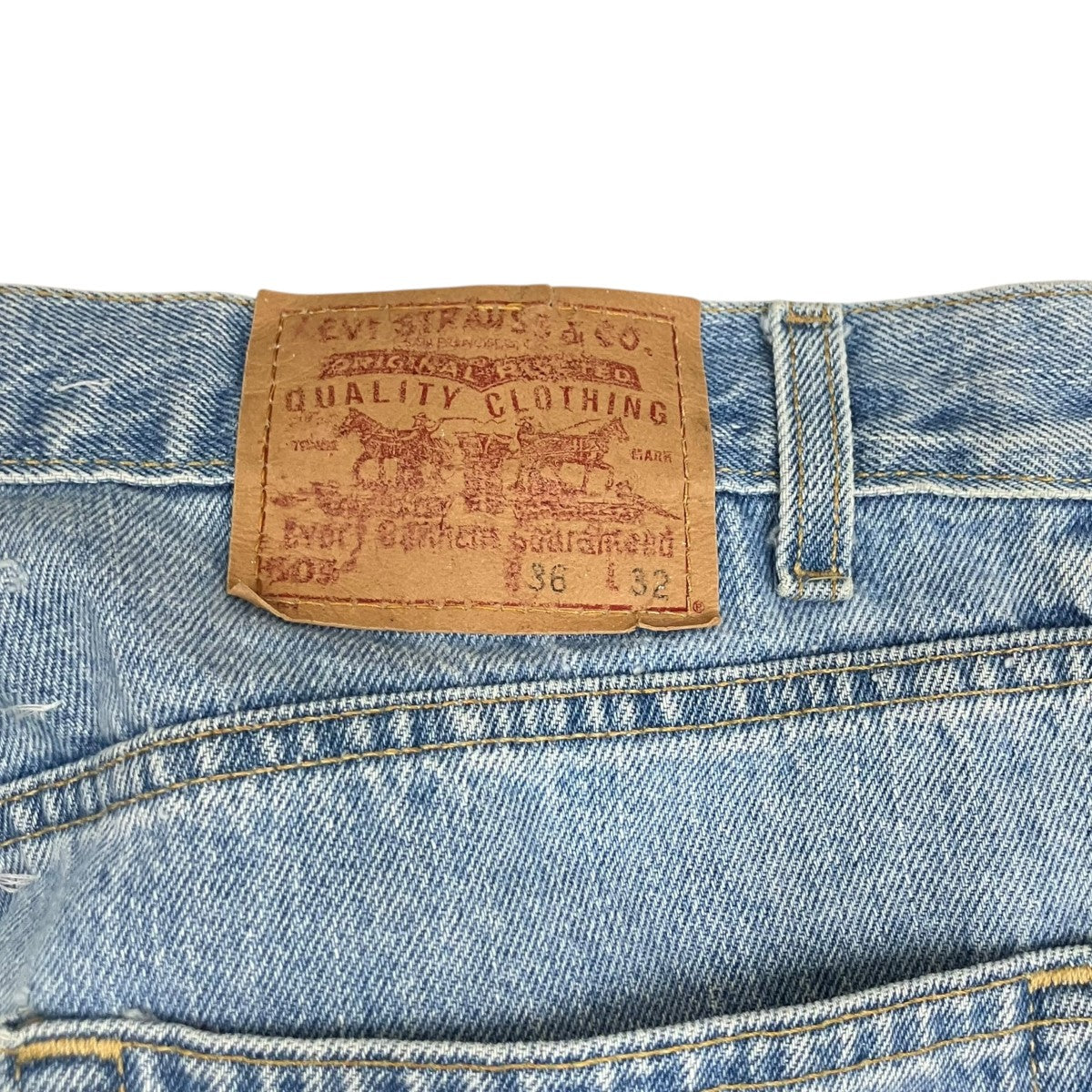 LEVI’S 505 ボタン裏919デニムパンツ 古着・中古-5枚目のアイテム画像