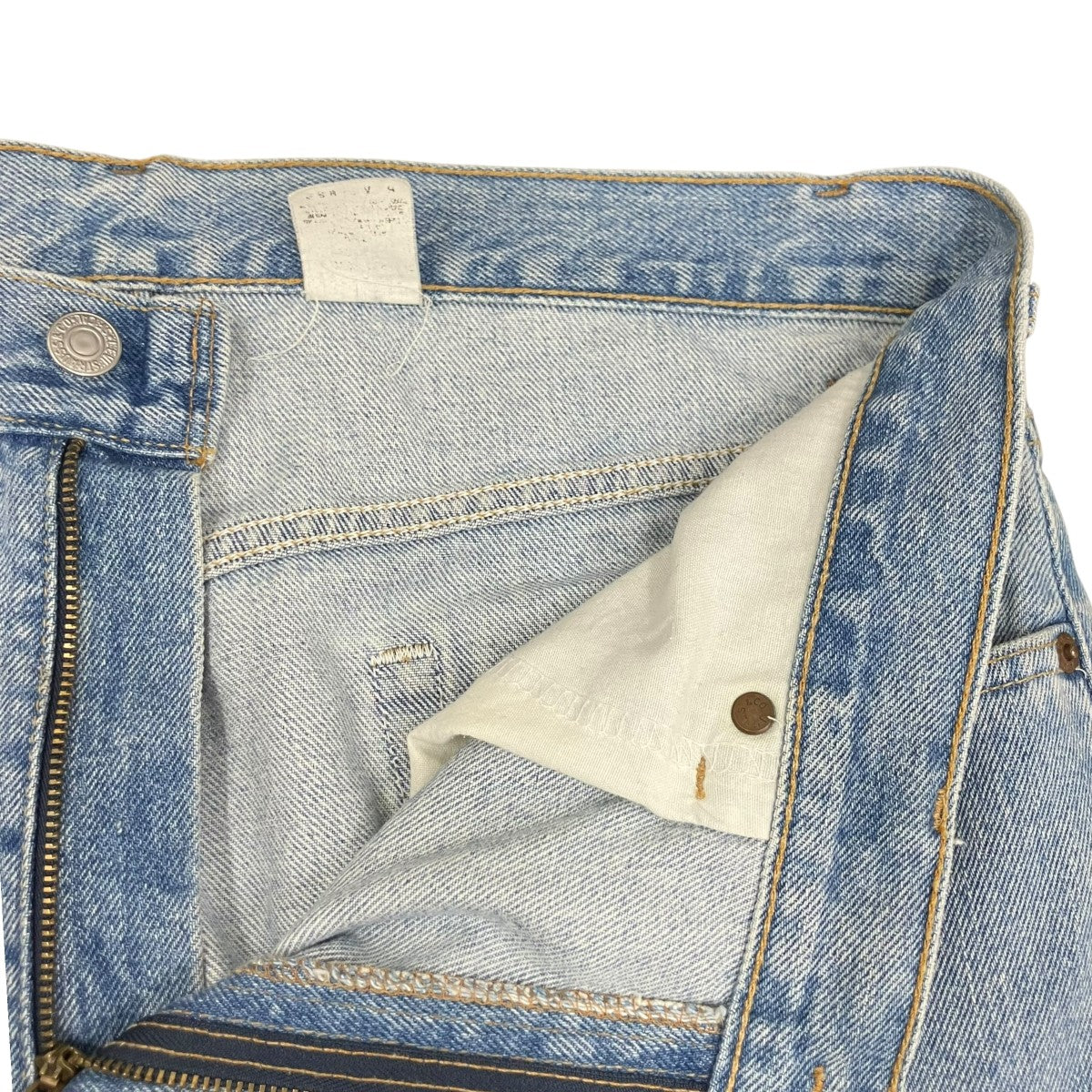 LEVI’S 505 ボタン裏919デニムパンツ 古着・中古-6枚目のアイテム画像