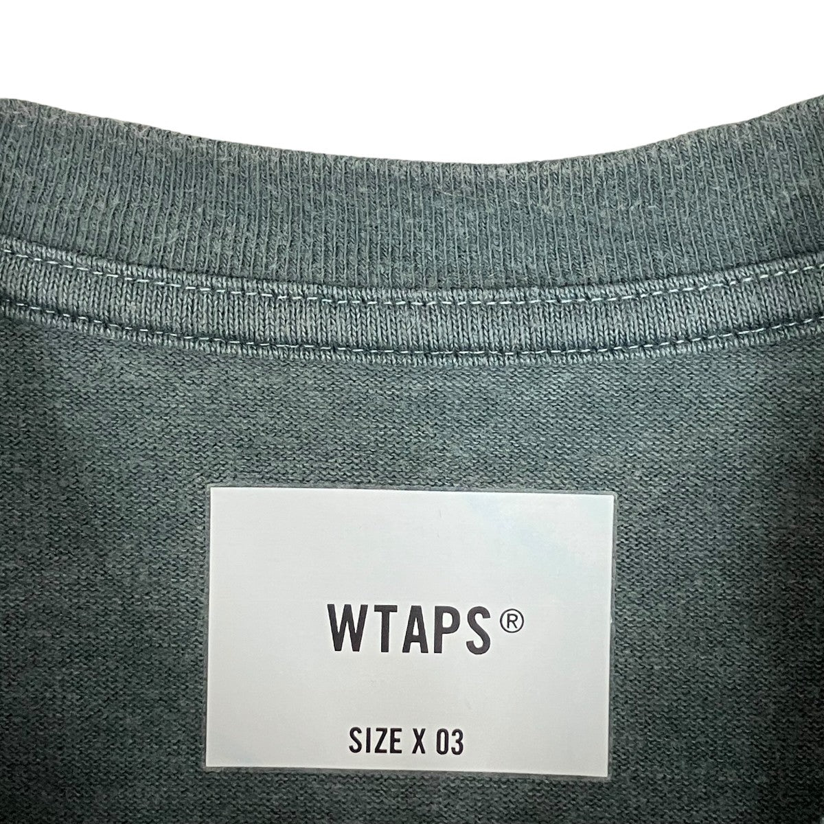 WTAPS SIGN-OD LS COTTON長袖Tシャツ261ATDT-CSM08 古着・中古-6枚目のアイテム画像