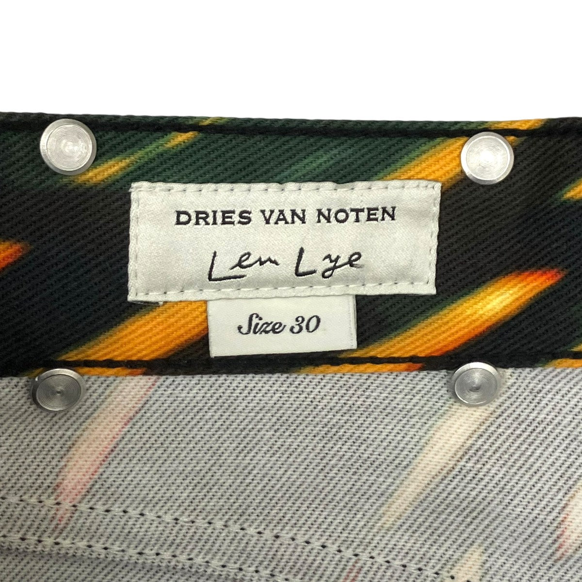 DRIES VAN NOTEN×Len Lye 21SSパンツ 古着・中古-7枚目のアイテム画像