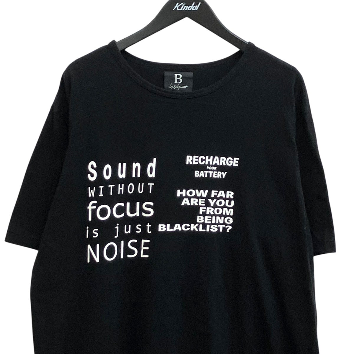 B Yohji Yamamoto 半袖TシャツND-T77-999 古着・中古-3枚目のアイテム画像
