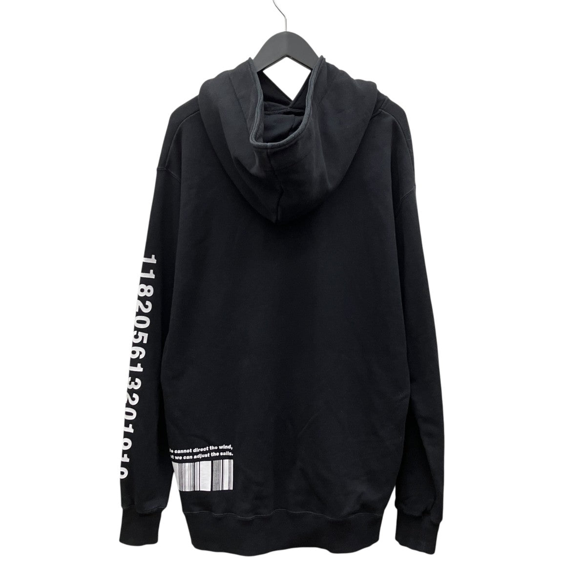 A．F ARTEFACT Trunk-Show NUMBERS SWEATER HOODIE 古着・中古-2枚目のアイテム画像