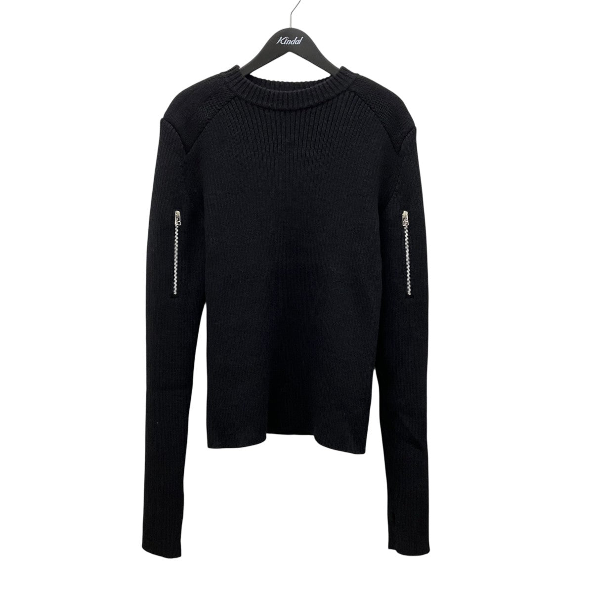 JOHN LAWRENCE SULLIVAN SHOULDER PAD KNIT SWEATER 4B001-0121-38 古着・中古-1枚目のアイテム画像