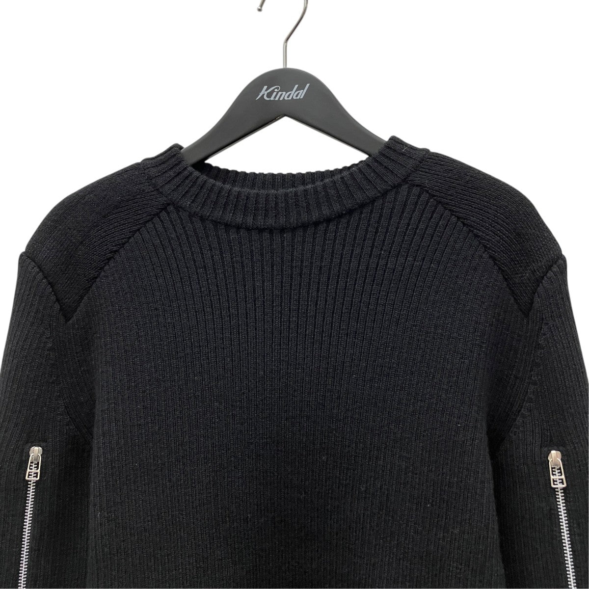 JOHN LAWRENCE SULLIVAN SHOULDER PAD KNIT SWEATER 4B001-0121-38 古着・中古-3枚目のアイテム画像